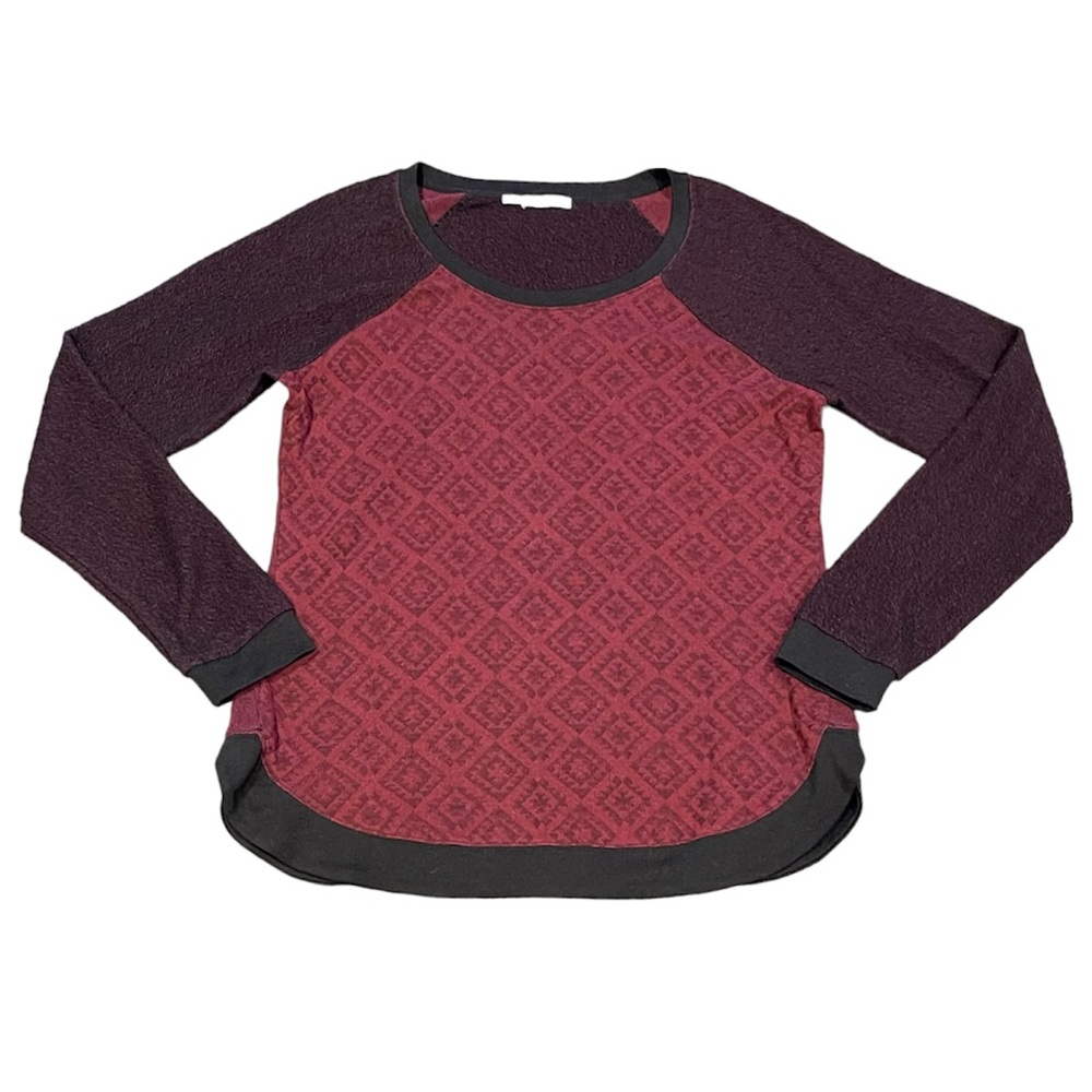 Maurices Sweater Womens XL Burgundy Pullover Long Sleeve - Picture 1 of 7
